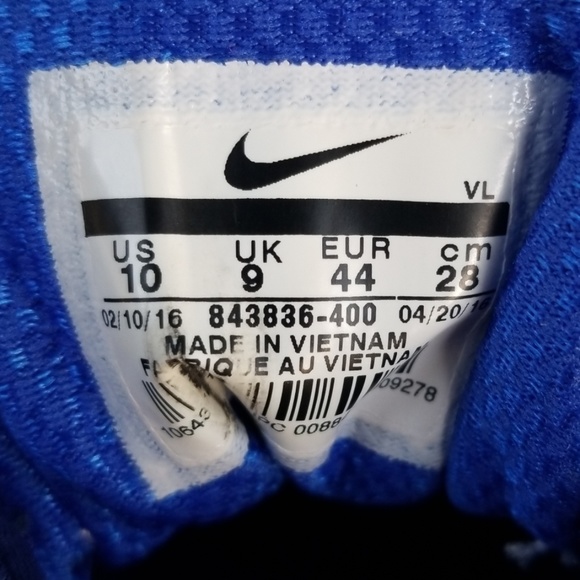 Nike Air Relentless 6 Royal Blue Running Shoes - Picture 7 of 7